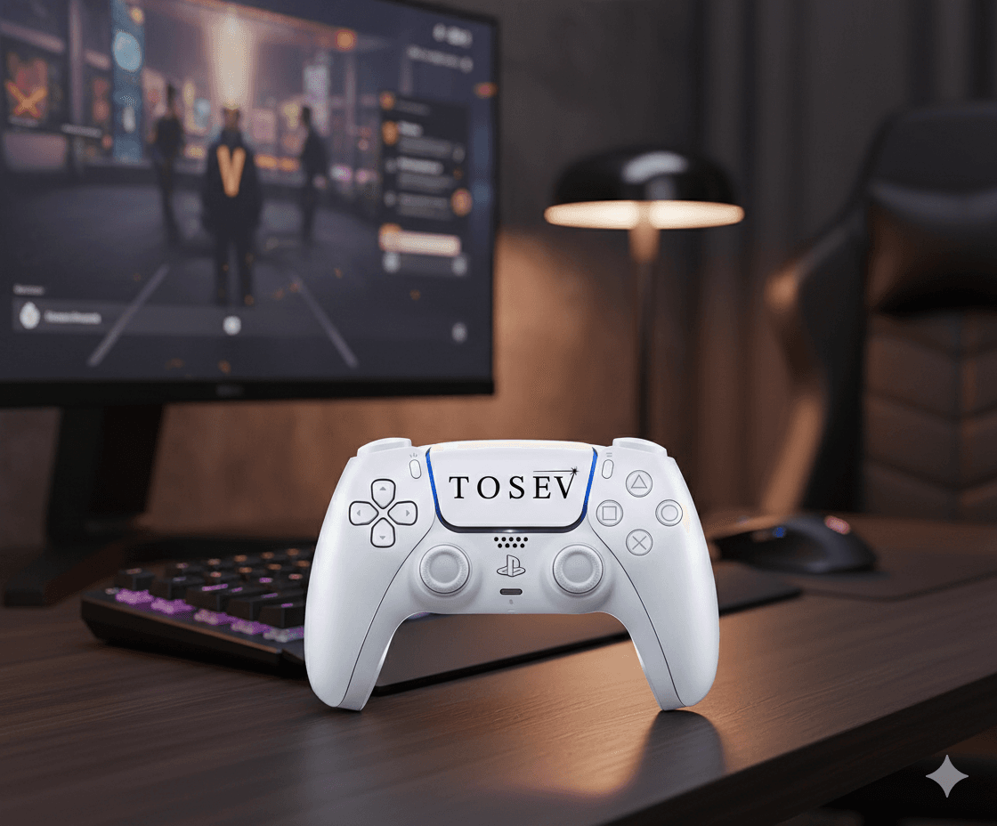 Custom Controller - Team logo and player name